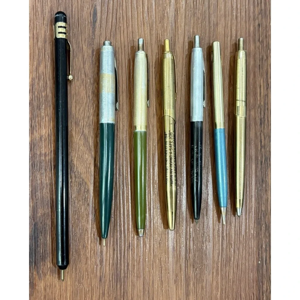 7 Vintage Advertising Pens